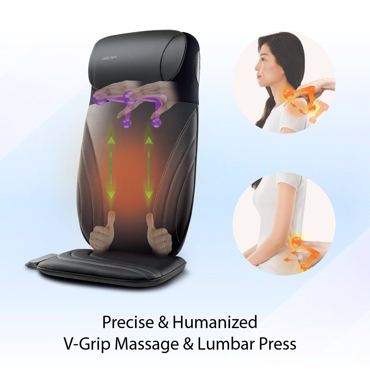 OSIM uJolly Sync Full-Back Massager with Ashiatsu and Heat