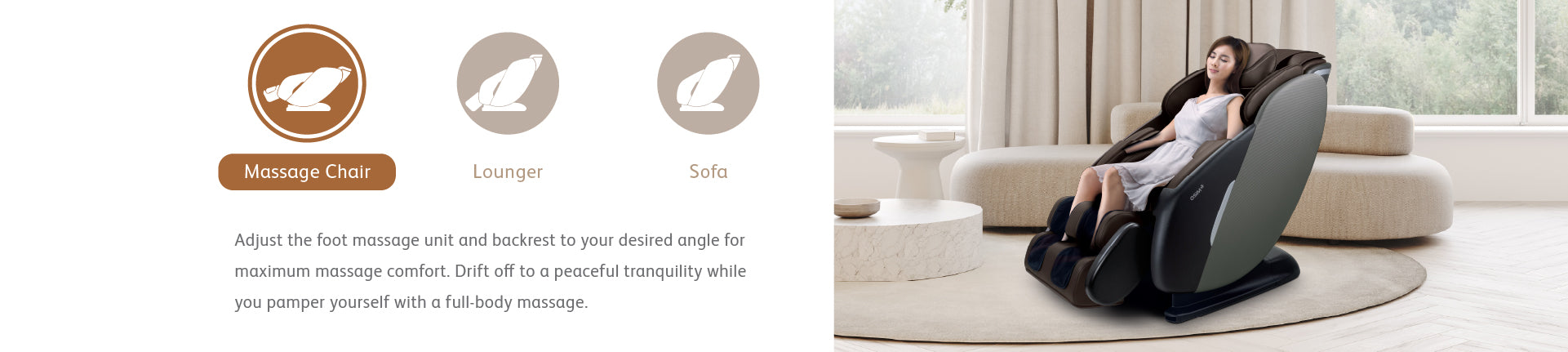 Try and experience the best massage chairs in united states in osim store locations in Westfield Valley Fair shopping mall in San Jose, Stonestown Galleria in San Francisco Bay Area and California Los Angeles and Brea Mall.