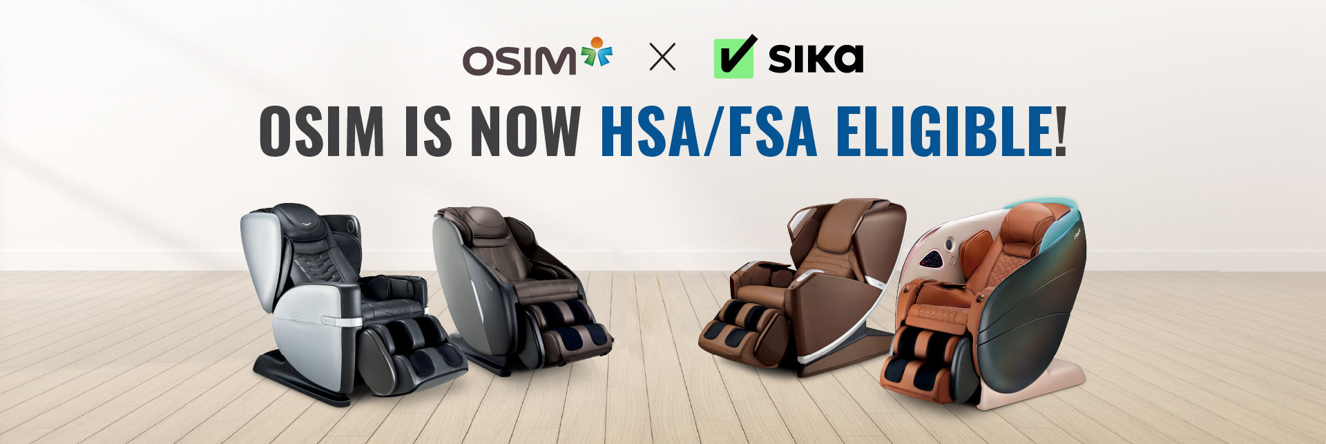 OSIM massage chair is now HSA FSA Eligible